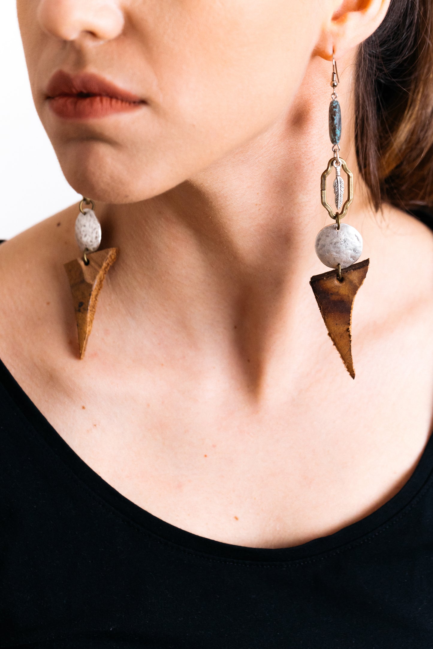 Earrings Viking queen