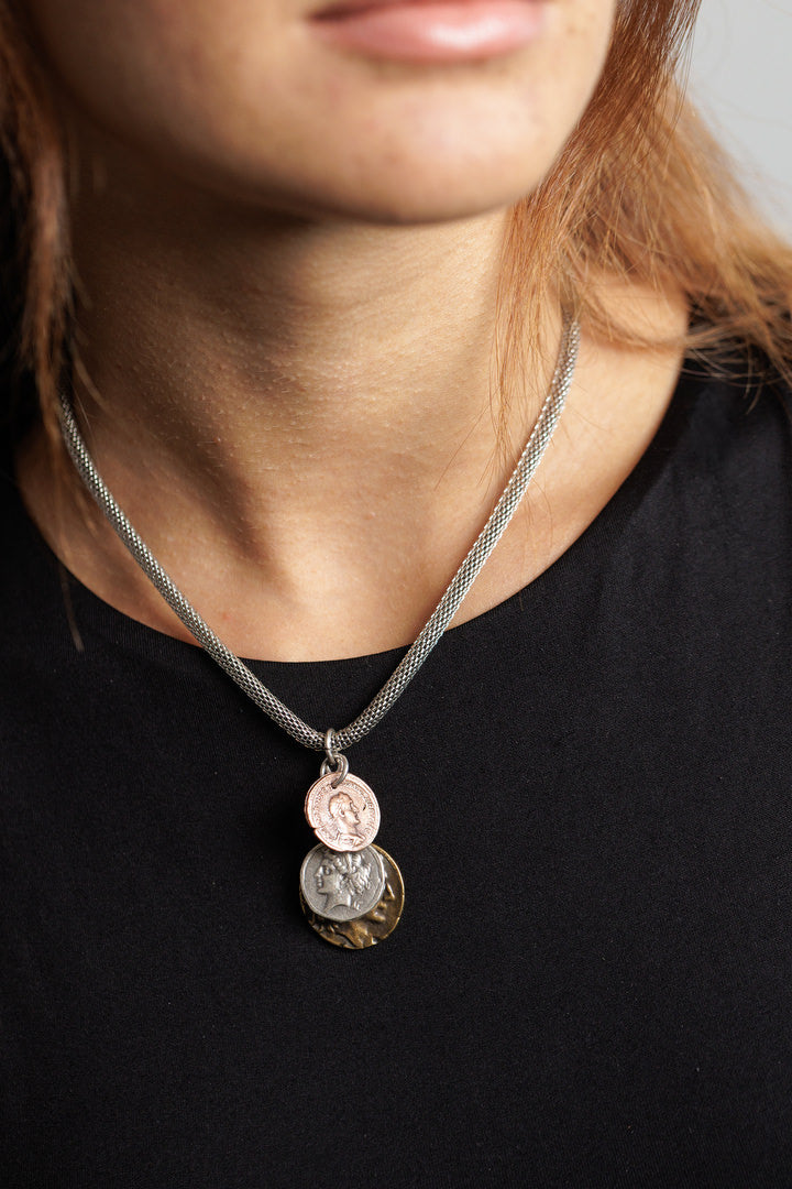 Necklace Antique coins