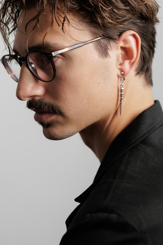 Naušnice klipsa komad UNISEX