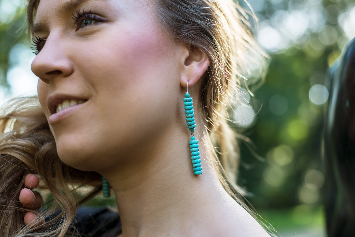 Earrings turquoise