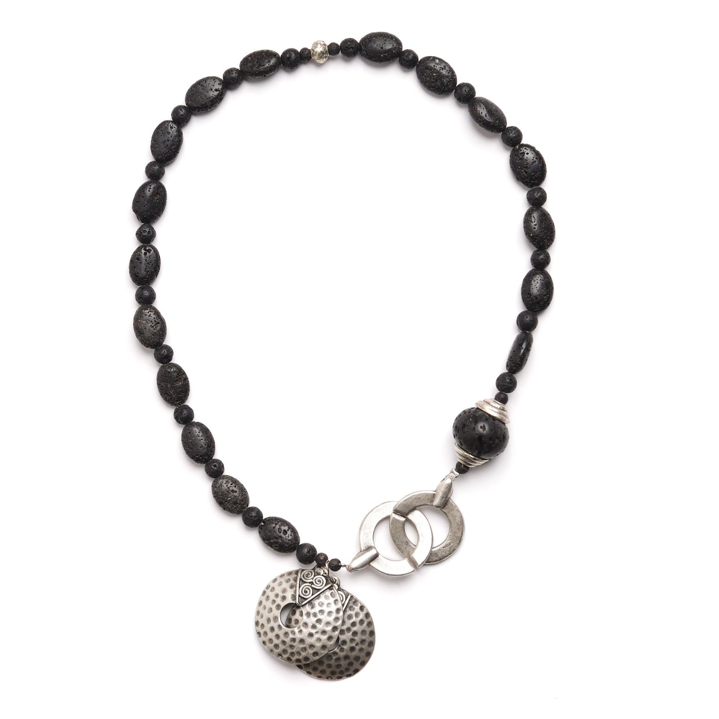 Ogrlica vulkanski kamen CC