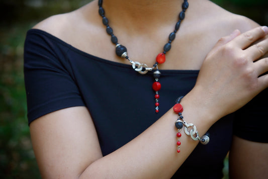 Narukvica vulkanski kamen CC