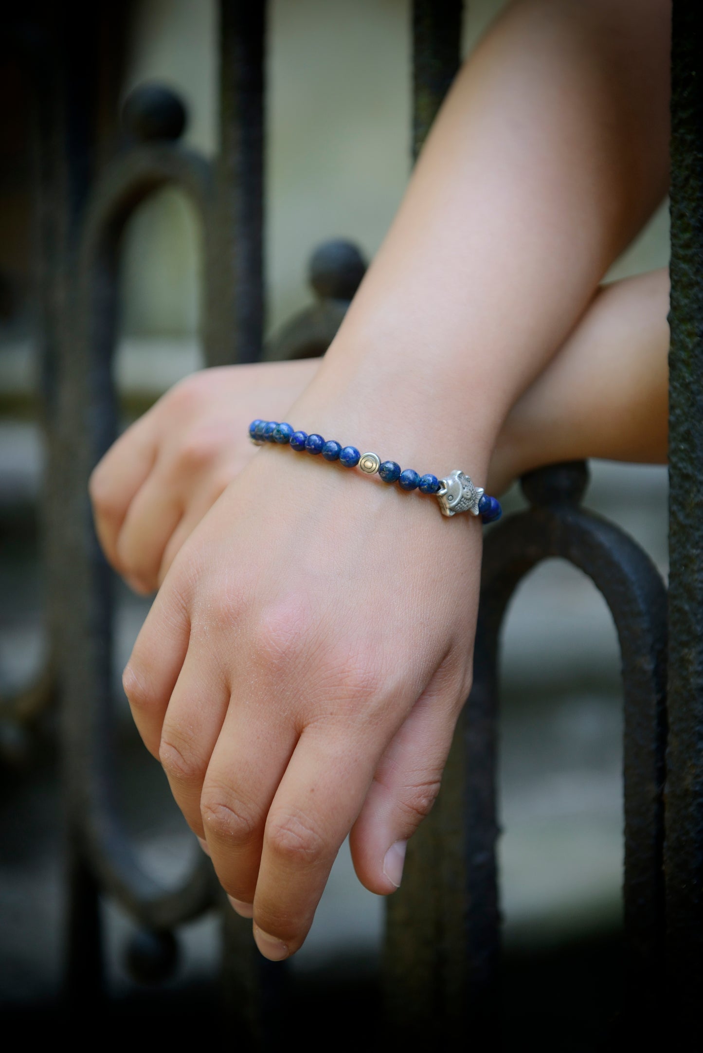 Bracelet lapis Fish