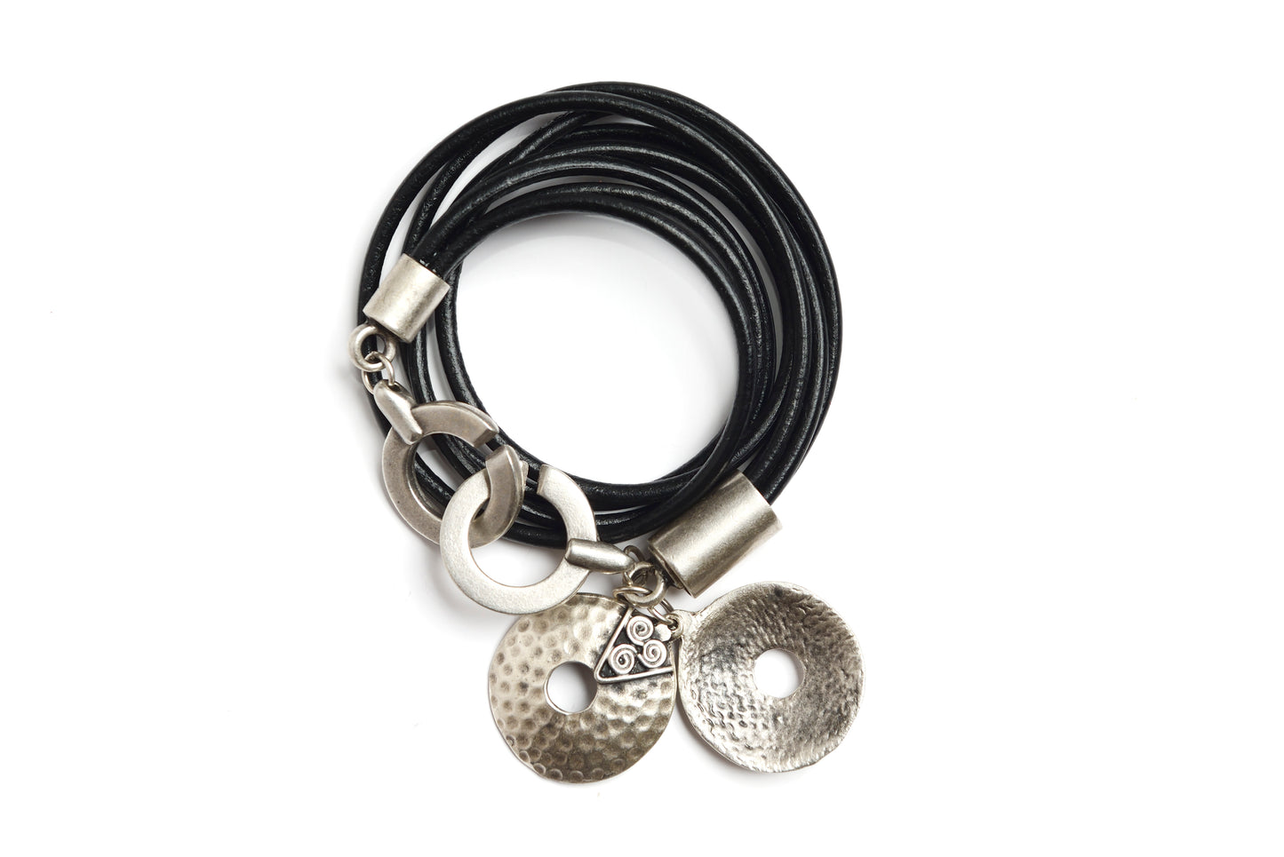 Bracelet/Necklace leather CC