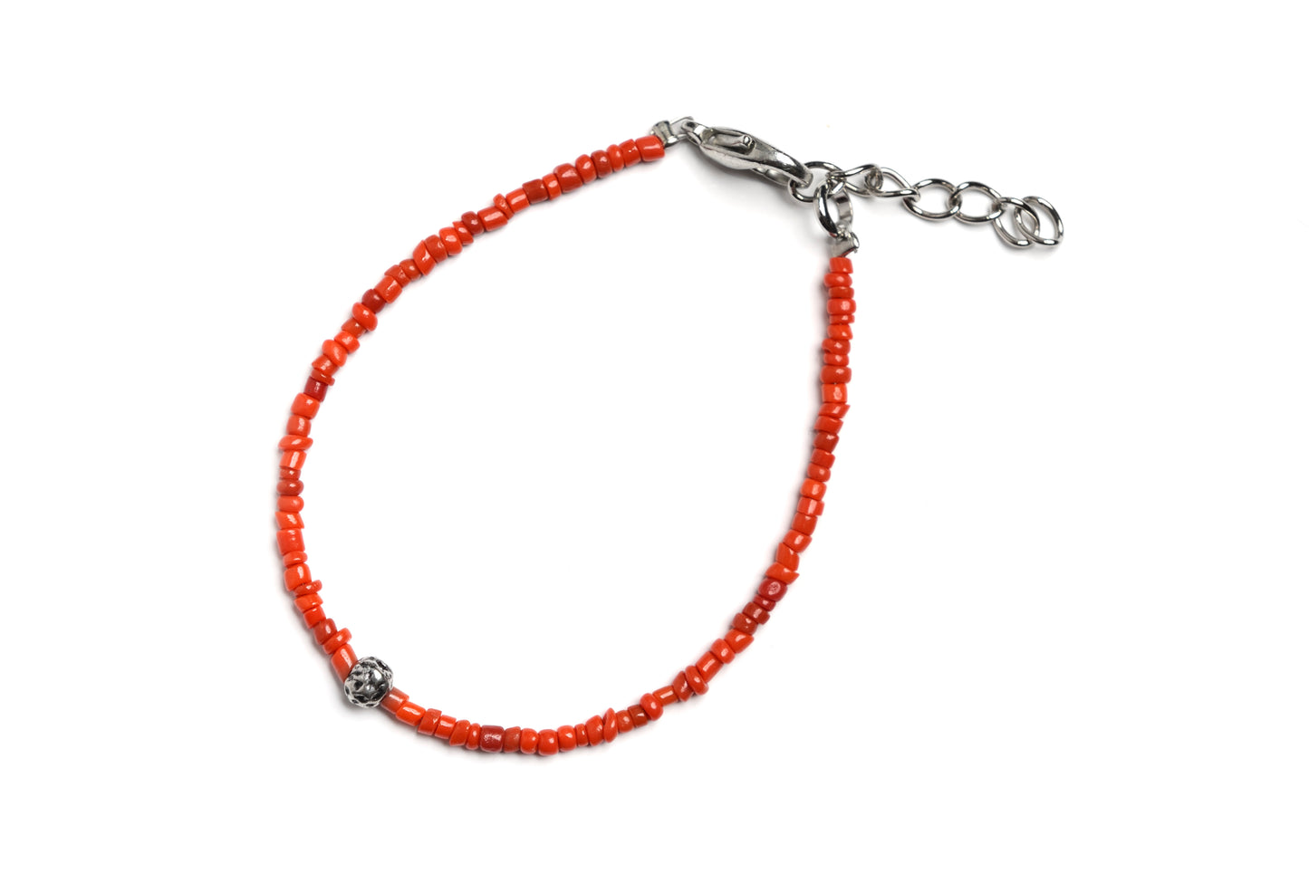 Bracelet coral dust Button