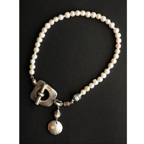 Necklace river pearls