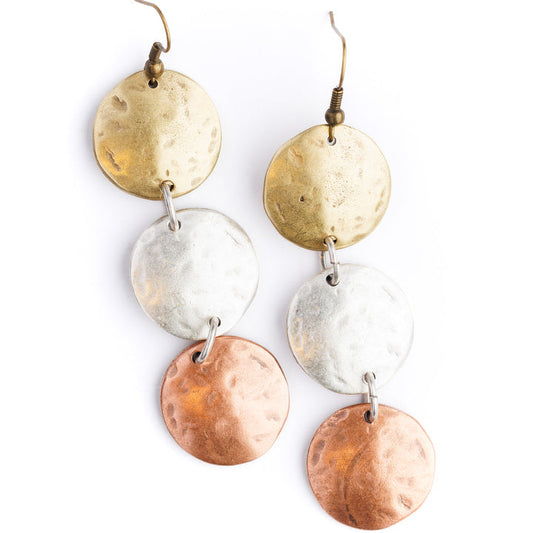 Earrings metal alloy