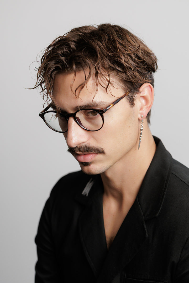 Naušnice klipsa komad UNISEX