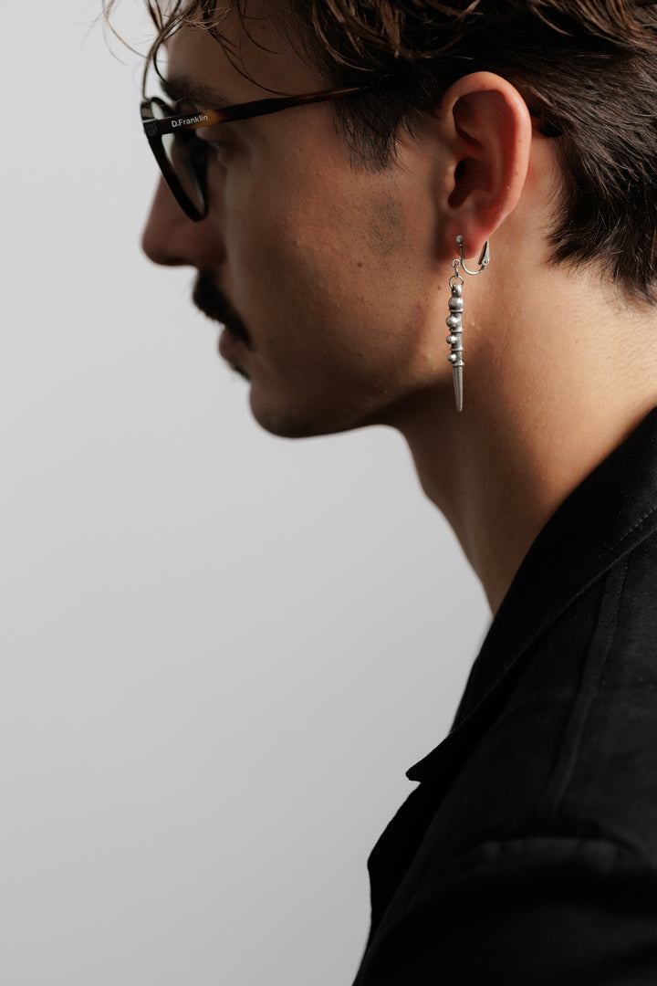 Naušnice klipsa komad UNISEX