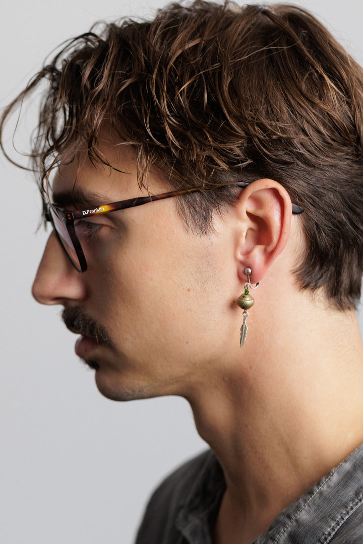 Naušnice klipsa komad UNISEX