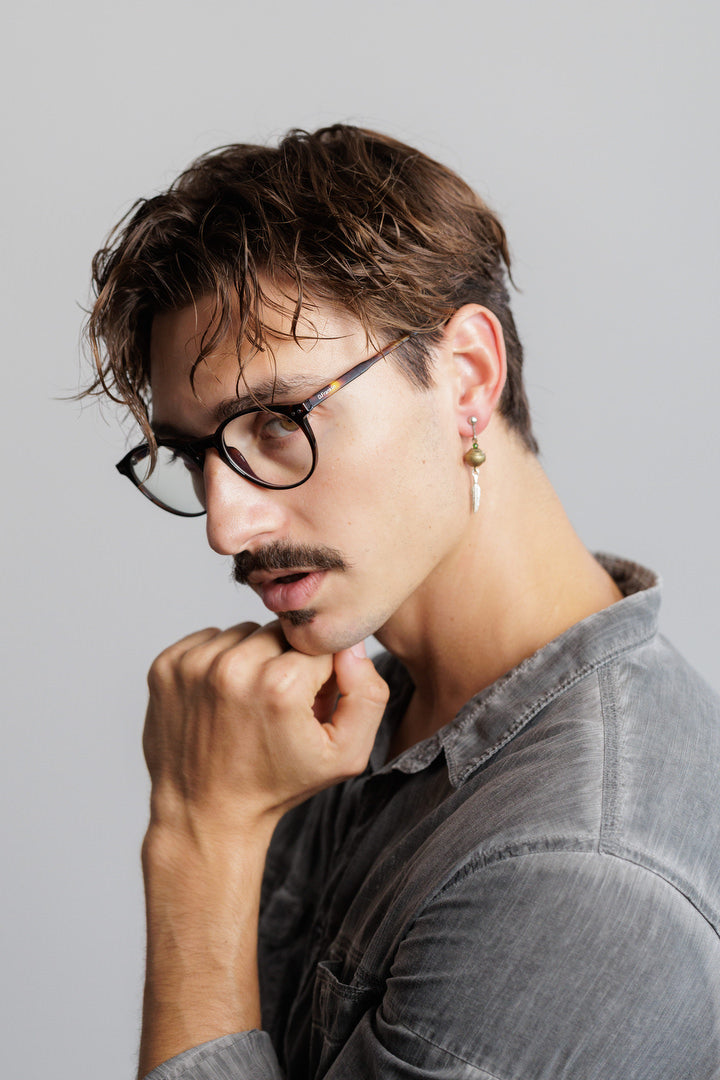 Naušnice klipsa komad UNISEX