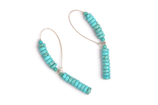Earrings turquoise