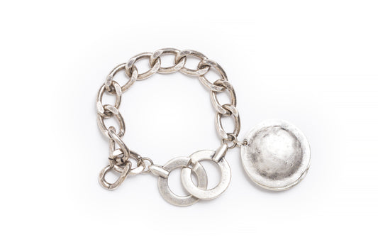 Bracelet metal alloy CC