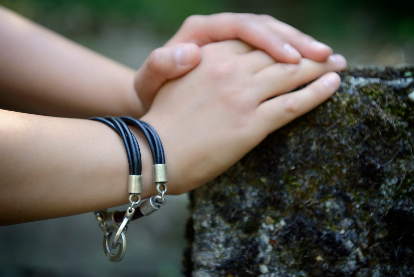 Bracelet leather unisex