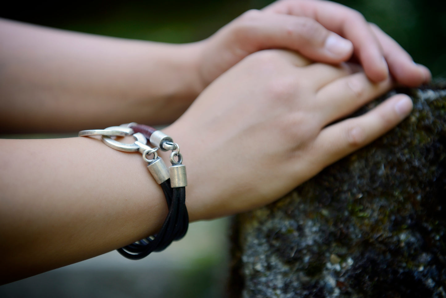 Bracelet leather unisex