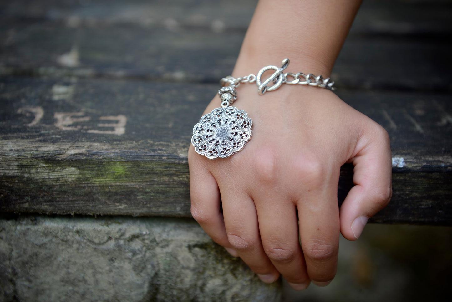 Antique bracelet Lace